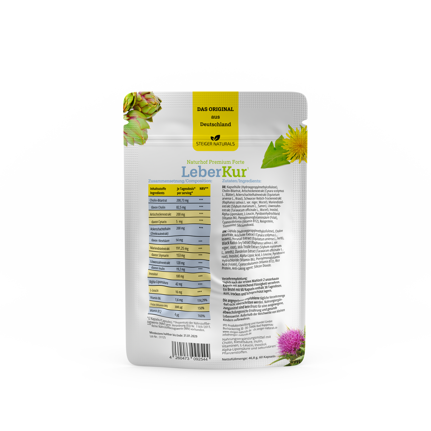 Steiger Naturals Leberkur Lebergesundheit*