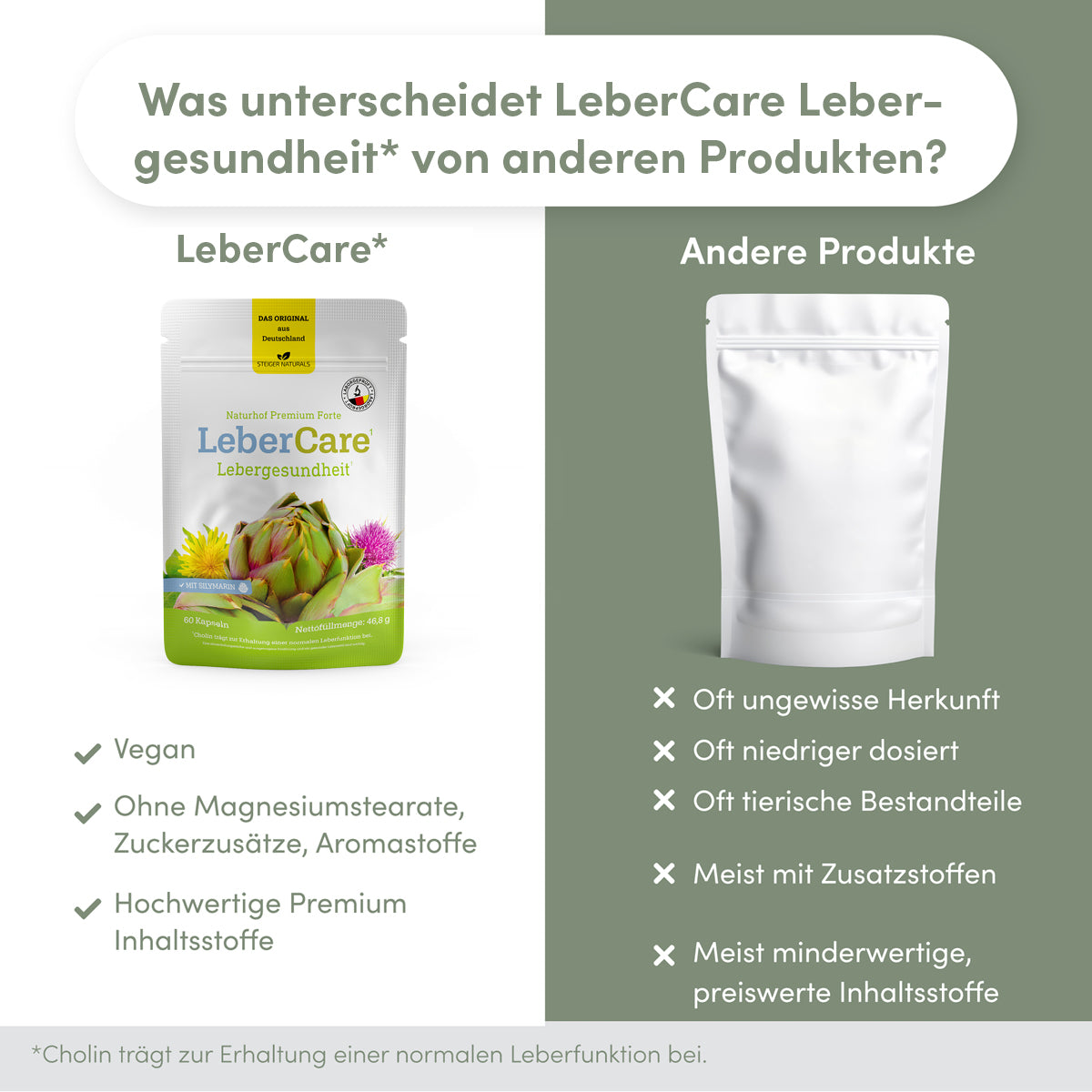 Steiger Naturals Naturhof LeberCare Lebergesundheit*